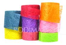 Abaca Scrunch ribbons